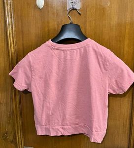 ZUDIO WOMEN PEACH KNOT TOP SIZE XS