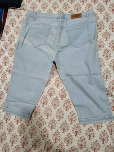 Denim Capri