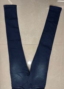Dark Blue Denim Jeans