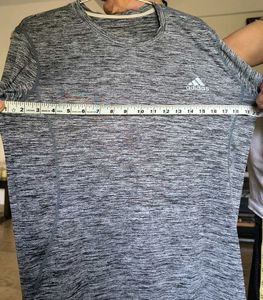 Adidas Heathered Training T-Shirt