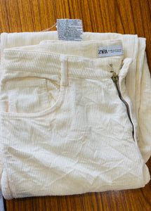 Zara high waist cortrise Pants