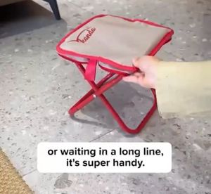 Portable Stool- Pencil Kit Shape