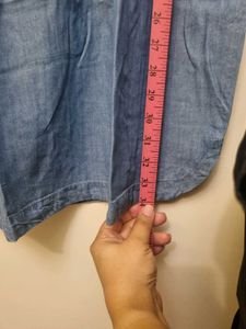 Denim Style Long Shirt 👕