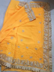 Heavy Work Party Wear Saree