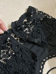 Black Lace Top
