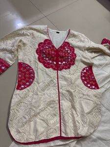 Elegant Embroidered Kurta Set