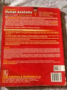 BD Chaurasia&#39;s Human Anatomy Vol 1