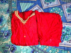 Elegant Red Kurta