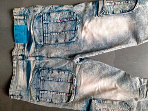 Jeans Cargo Pants