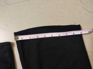 Straight Fit Black Trouser