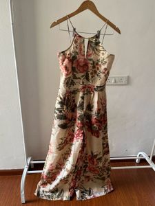 VINTAGE ROMANCE FLORAL JUMPSUIT