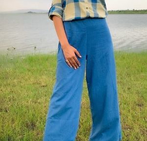 Loose Fit Denim Trouser Suitble For Casual Wears