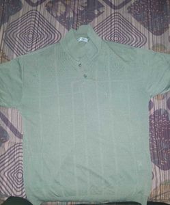 Green Collared Shirt