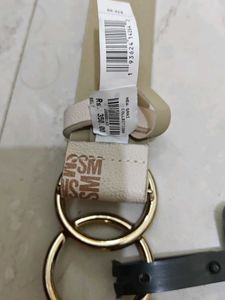 New Steve Madden Belt with Gold Rings
