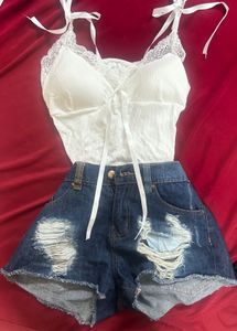 White Lace Cami