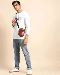 ELEGANT LOOKING FULL SLEEVE T-SHIRT , SIZE WAS -L