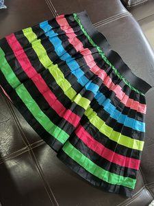 Striped Mini Skirt