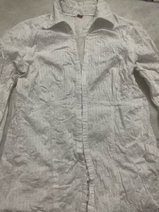 White Long Sleeve Top