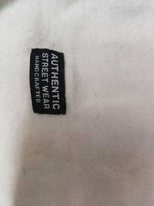 Graphic Print White T-Shirt