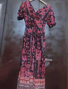Multi Floral Print Dress For 36 Bust