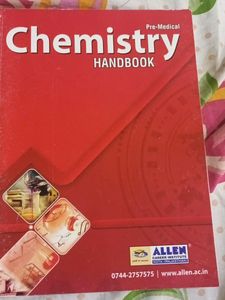 Chemistry Handbook NEET pre Medical Allen
