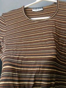 Striped Long Sleeve Top