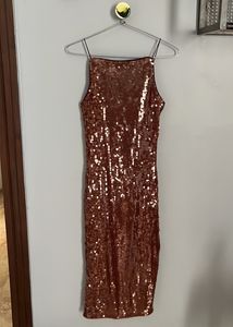 H&M Dress (brown)