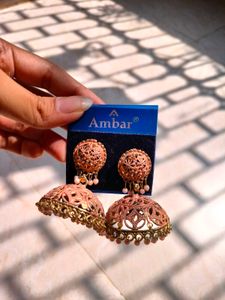 Ambar Jhumka Earrings