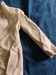 Puff Shoulder cream Blazer Vintage Style