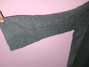 Grey Oversized Sweater