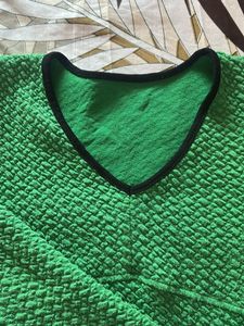 Women Green Crop Sweater 😍