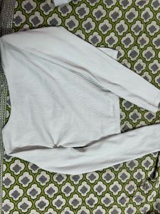 Zara Ribbed Long Sleeve Top