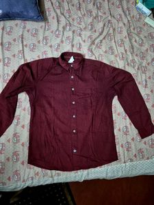Maroon Casual Shirt