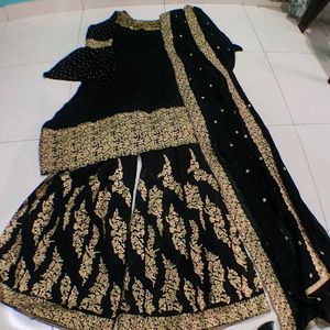Black Colour Beautiful Up And Down Set.