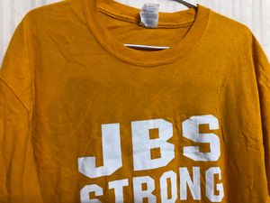 Port Company Cotton Yellow T Shirt