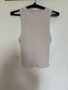 ZARA WOMEN TANK SOLID TOP