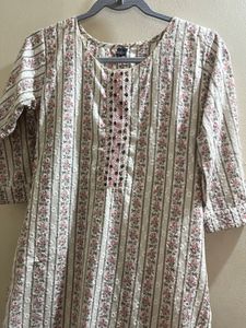 Striped Cotton Kurta