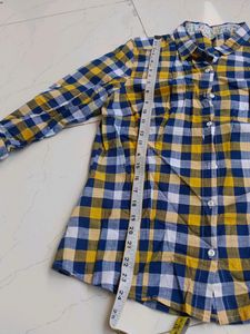 Price Drop!! Checked Shirt For Woman