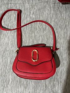 Red Sling Bag
