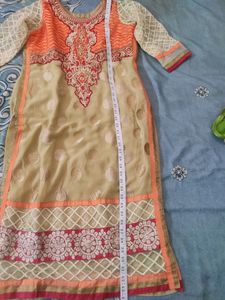 Beige Pajami Design suit