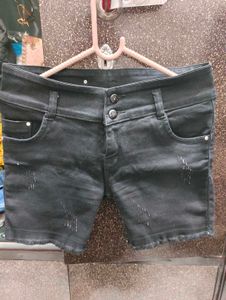 Denim black Shorts