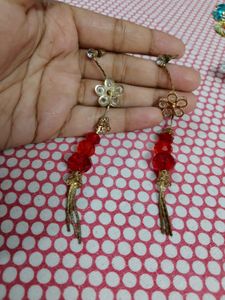 3 Pairs Of Earrings