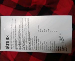 Streax Crimson Red Highlighting Kit, Unused