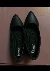Black Pointed Toe Bellies