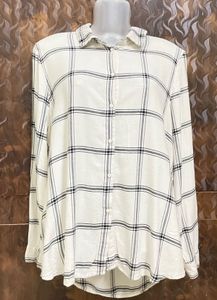 H&amp;M Pintresty🌸 Oversized Plaid Shirt For Women