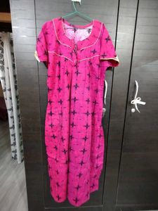 Pink Nightgown - Comfy Sleepwear