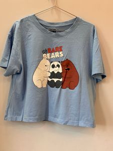 We Bare Bears Tee &amp; Green Skirt Set