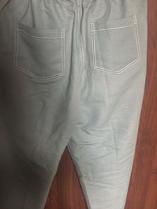 Green Casual Pants