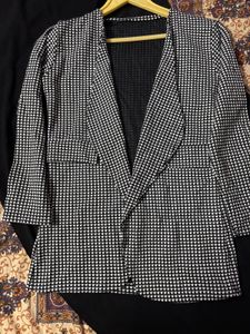 Houndstooth Blazer