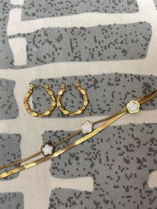Combo Of Earring And Bracelet